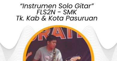 SMKN 1 Grati Juara Instrumen Solo Gitar